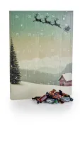 Santa Julekalender - Mars Miniature Mix 265 g. 