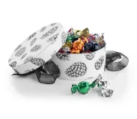 Sort Kogle, Stor - Mixede Chokoladekugler 600 g.