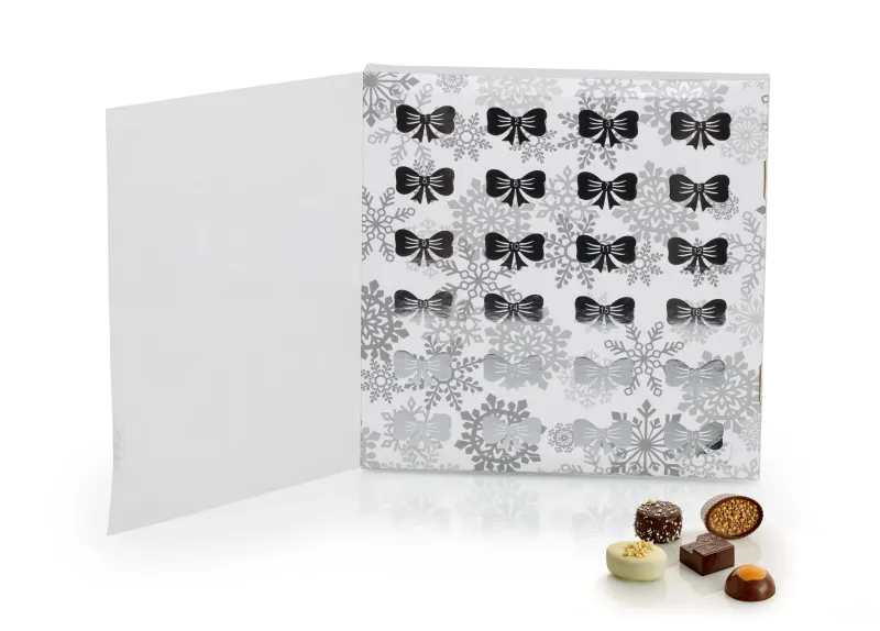 Julekalender - Luksuschokolade 240 g. 