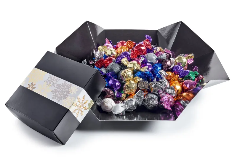 Mixede Chokoladekugler 1000 g. 