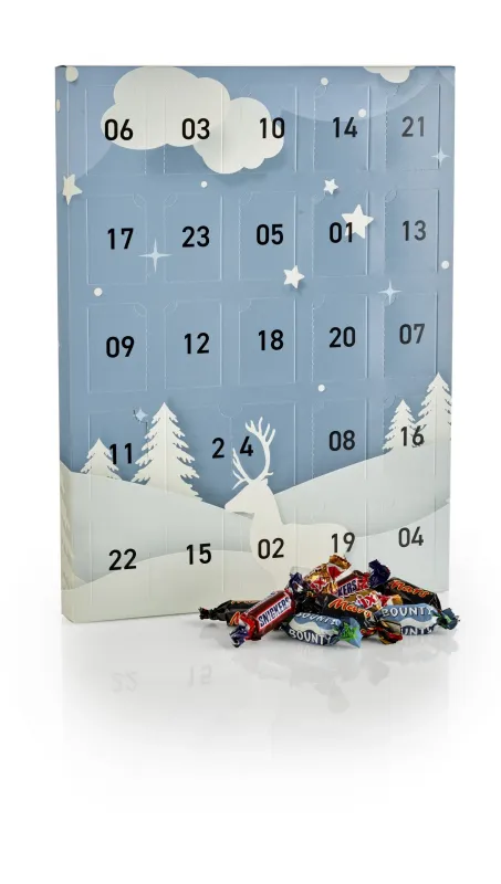 Deer Julekalender - Mars Miniature Mix 265 g. 