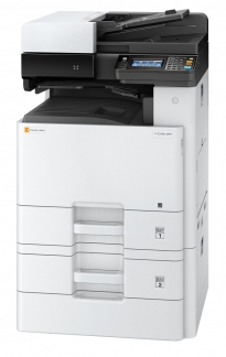 TA P-C2480i MFP A4 Farvelaser Kopi / Print / Scan inkl. skab m/ekstra papirskuffe