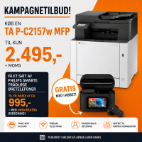 TA P-C 2157w MFP &ndash; A4 Farvelaserprinter med Print, Scan og Kopi