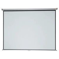 L&aelig;rred manuelt v&aelig;g Nobo 240x181cm 4:3